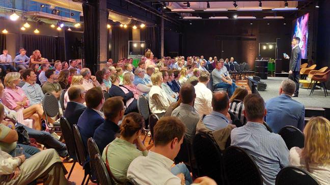 Ruim 200 geïnteresseerden uit de varkenssector waren aanwezig op de zesde Pig Rentability Day.