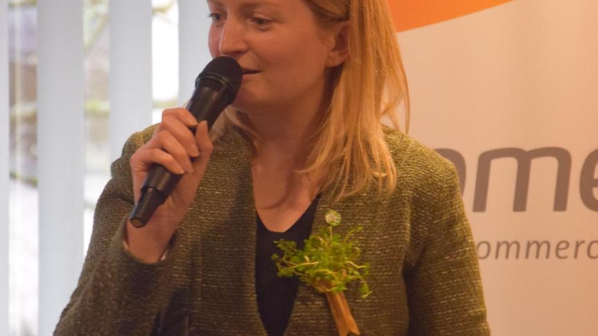 Het ster ke aandeel van de voeding ssector in de Ierse economie betekent ook dat bij klimaatinspanningen nadrukkelijk naar die sector gekeken wordt, zo legde Noreen Lanigan van Bia Bord uit.