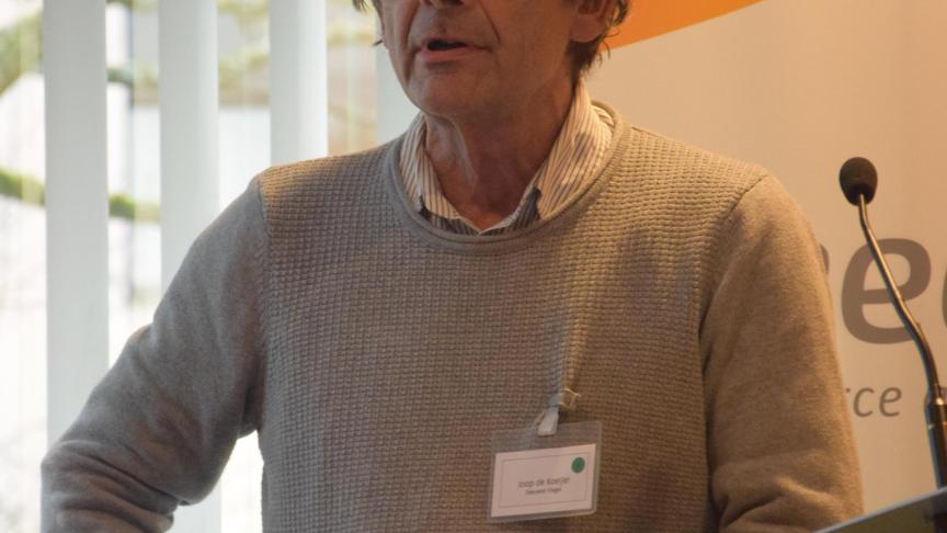Joop De Koeijer vertelde over de zoektocht naar onderscheidende baktarwe.