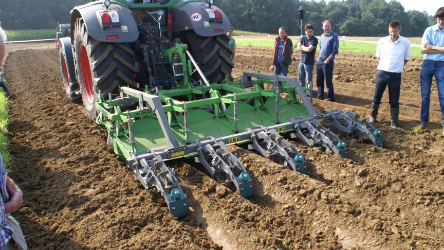 Machines voor de erosiebestrijding kunnen van Vlif-steun genieten.