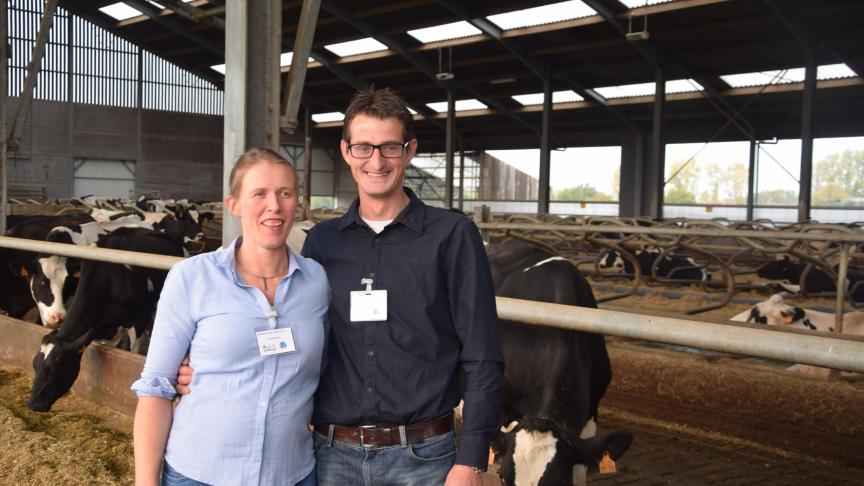 Chris en Leen combineren de melkveehouderij met melkverwerking.