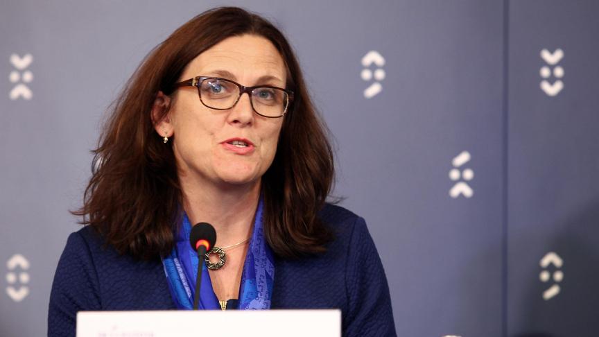 Eurocommissaris Cecilia Malmström leidt namens de EU de onderhandelingen met Mercosur.