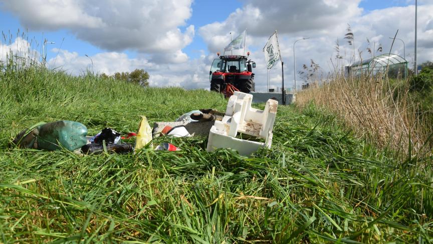 ABS voerde al eerder actie tegen zwerfvuil.