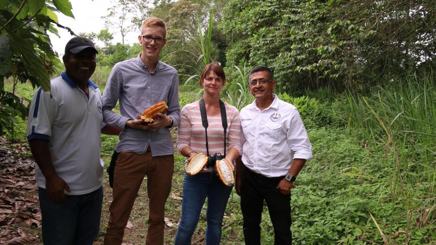 Katrien De Jaeger en Gaétan Minne trokken naar Ecuador.