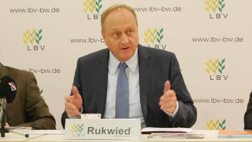 Voorzitter Joachim Rukwied van het Bauernverband in Duitsland en de Europese koepelorganisatie Copa is bezorgd over renationalisatie.