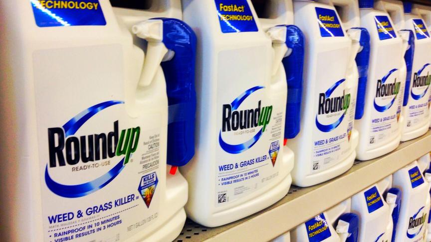 Roundup behoort tot de best verkochte onkruid- en grassenverdelgers ter wereld.