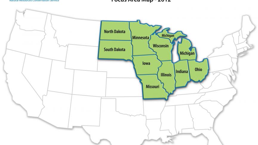 De Staten Minnesota en Noord-Dakota bevinden zich in de Amerikaanse Midwest. Het is het voornaamste productiegebied van suikerbieten in de USA en stemt overeen met de Red River Valley, de vallei van de Rode Rivier.