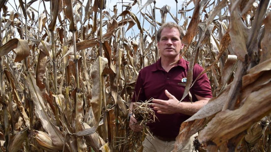 De 43-jarige Trey Hill, de ‘leading man’ in Harborview Farms, leidt ons rond op zijn landbouwbedrijf.