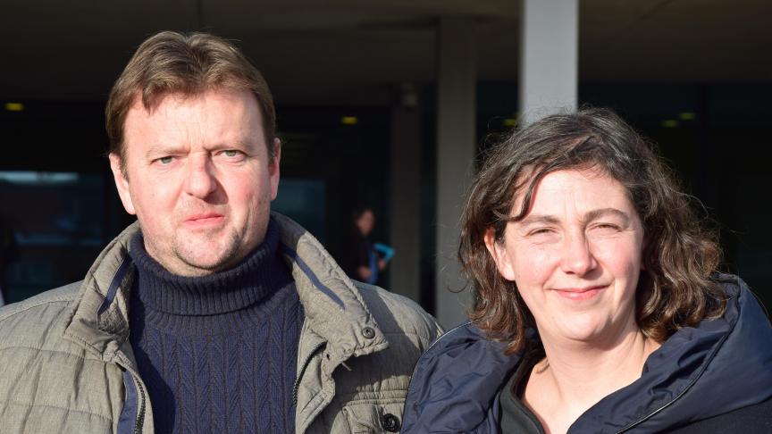 Landbouwers Pieter Van Poucke en Annelies Marchand gaan in beroep tegen de onontvankelijkheid van hun klacht in de zaak Huts.