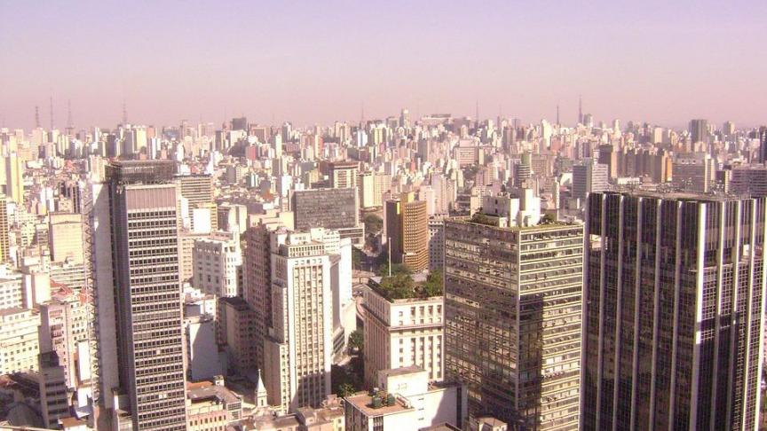 São Paulo (Brazilië) groeit sneller dan Tokyo vandaag.