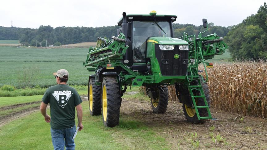 Matt geeft ook aan innovatieve technologie te gebruiken op zijn John Deere tractoren.