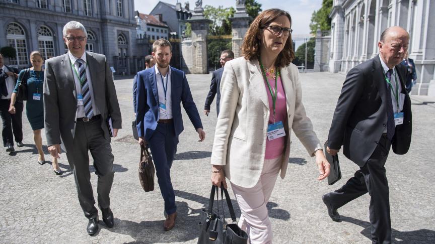 Eurocommissaris Cecilia Malmström denkt binnen enkele maanden een handelsovereenkomst te kunnen afsluiten met Mercosur, een serie Zuid-Amerikaanse landen.