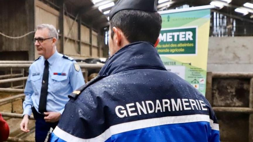 Frankrijk richtte een speciale politie-eenheid op om de criminaliteit tegen de landbouwsector beter aan te pakken.