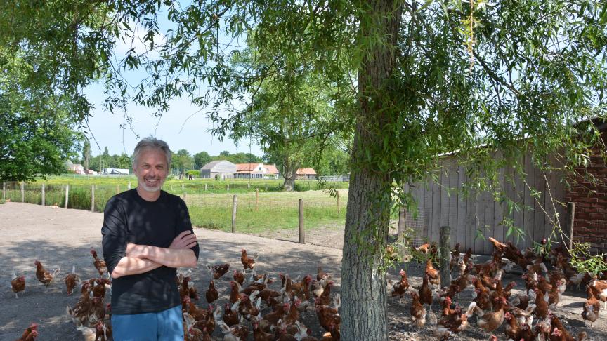 Stefaan Deraeve kiest voor biologisch, omdat hij gelooft in de filosofie ‘van grondstof naar grondstof’.