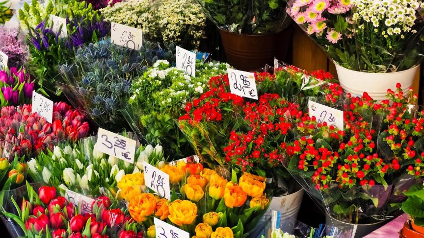 Onder meer bloemen en planten werden tijdens de lockdown meer online gekocht.