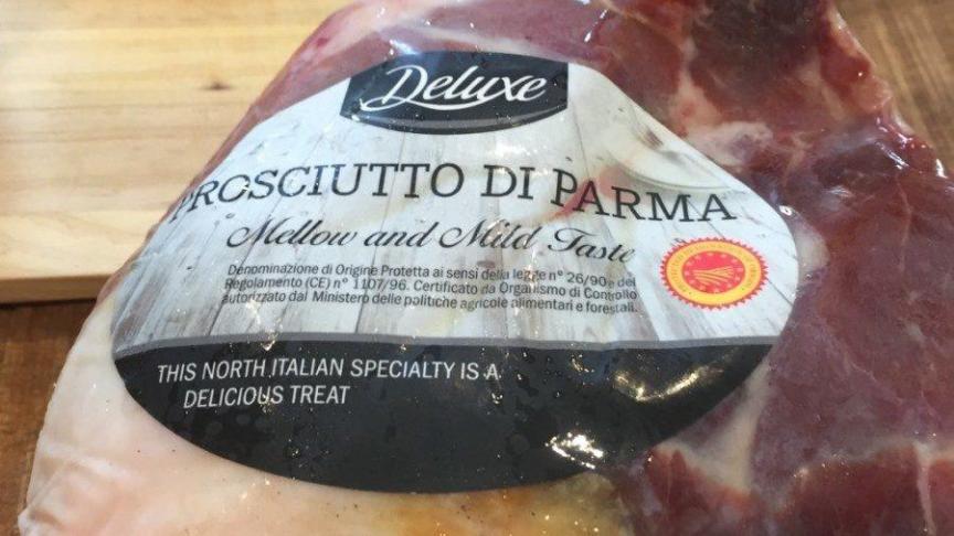 Italiaanse ham gaat de hele wereld over.