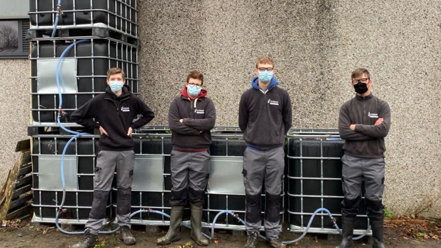 Het LTI zuivert zijn restwater van gewasbeschermingsmiddelen in samenwerking met Inagro.