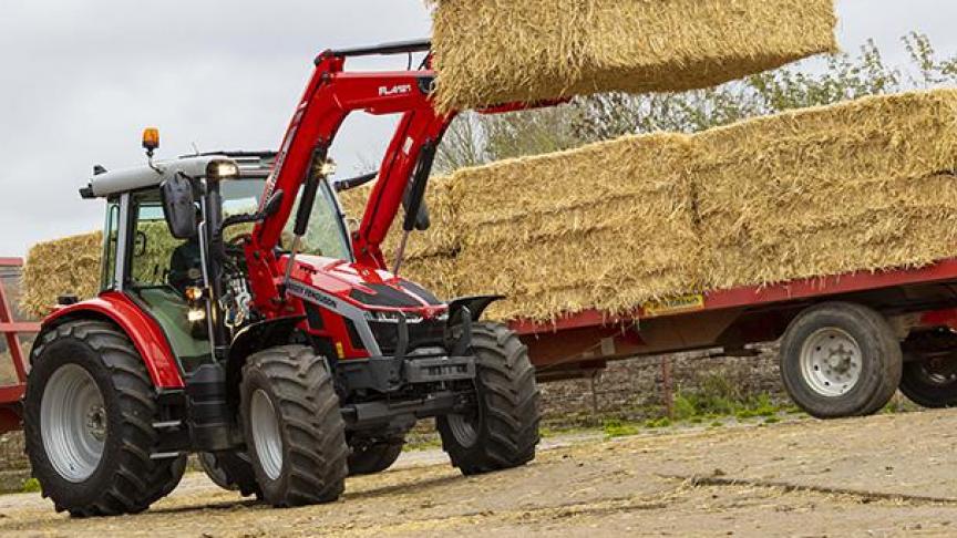 De 5S tractorserie omvat 5 modellen binnen het vermogensbereik van 105 tot 145 pk.