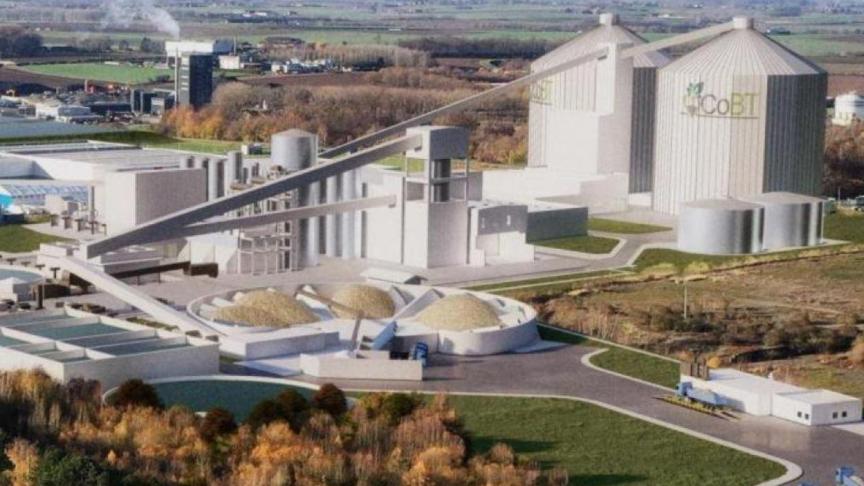 CoBT hoopte dat de nieuwe suikerfabriek er zo zou uitzien.