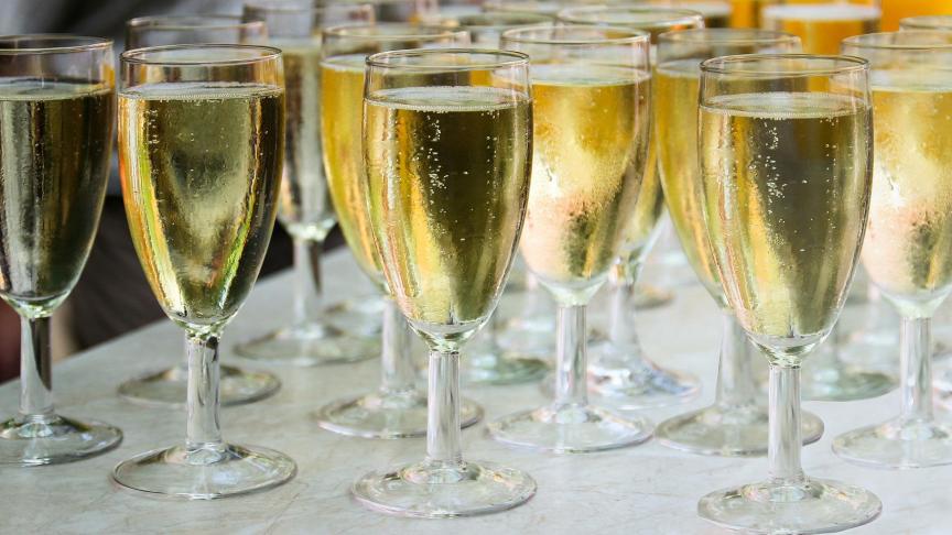 De 3 voornaamste exportmarkten voor champagne kenden dit jaar een sterke daling
