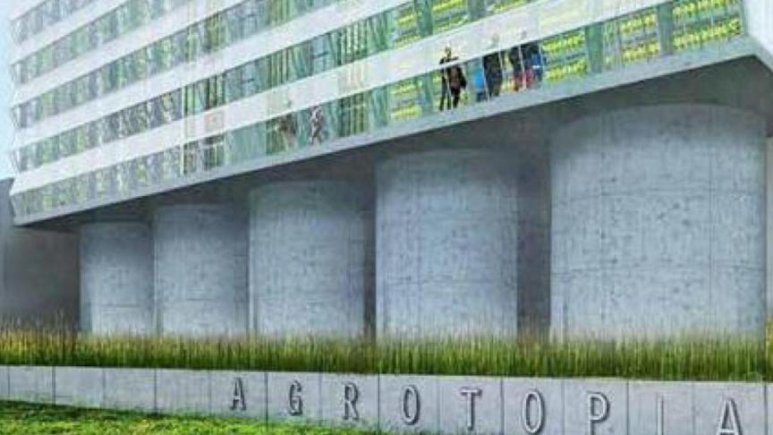 ‘Agrotopia living lab’ wordt gehuisvest in de dakserre Agrotopia in Roeselare.