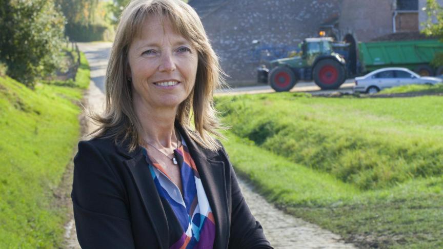 Sonja De Becker, voorzitter Boerenbond: Landbouwers zijn bekommerd over de kwaliteit van de bodem.