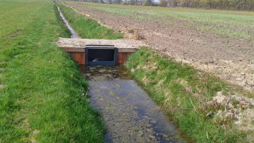 De hoofdfunctie van de stuwtjes is water tegenhouden, waardoor de droogte uitgesteld kan worden.