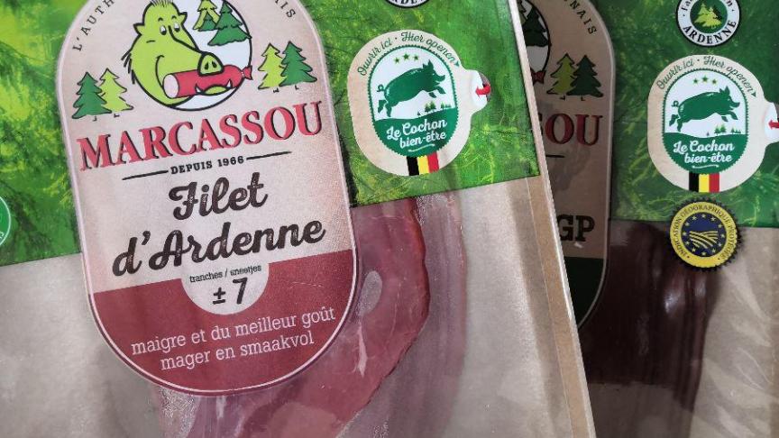 Met het nieuwe label ‘Le Cochon bien-être’ benadrukt men lokale diervriendelijke productie.