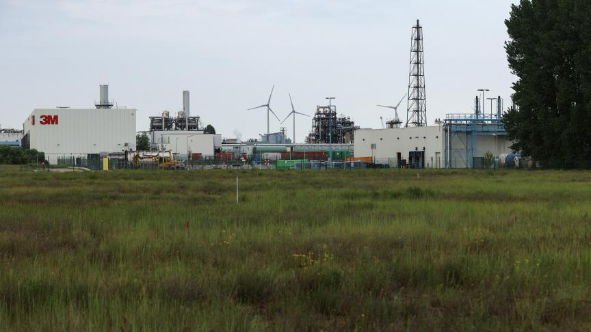 In een gebied van 5 km rond het gebied van de 3M-site in Zwijndrecht liggen 264 land- en tuinbouwbedrijven.