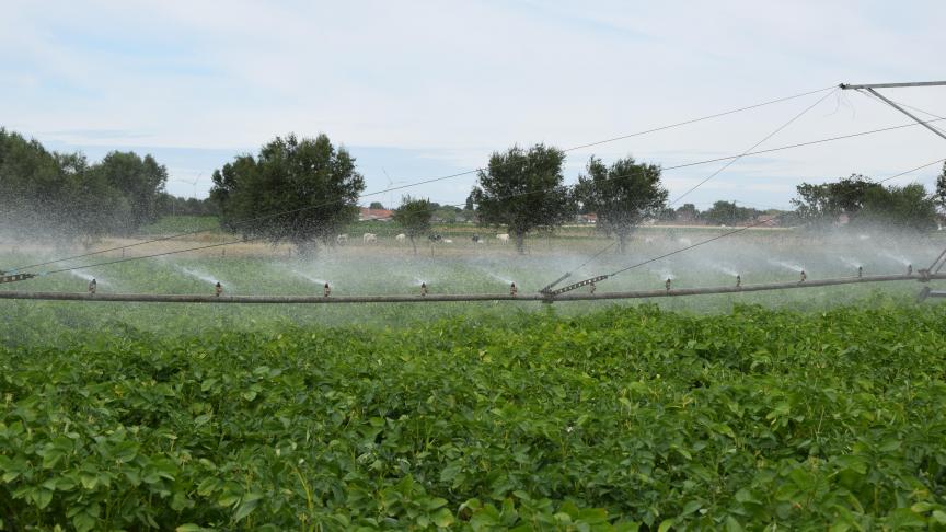 De droogtecrises tonen aan dat de nood aan begeleiding bij duurzame irrigatie hoog is.