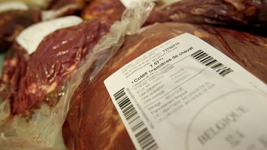 Het FAVV voorkwam tijdens Operatie Opson X dat niet-conform paardenvlees in de voedselketen terechtkwam.