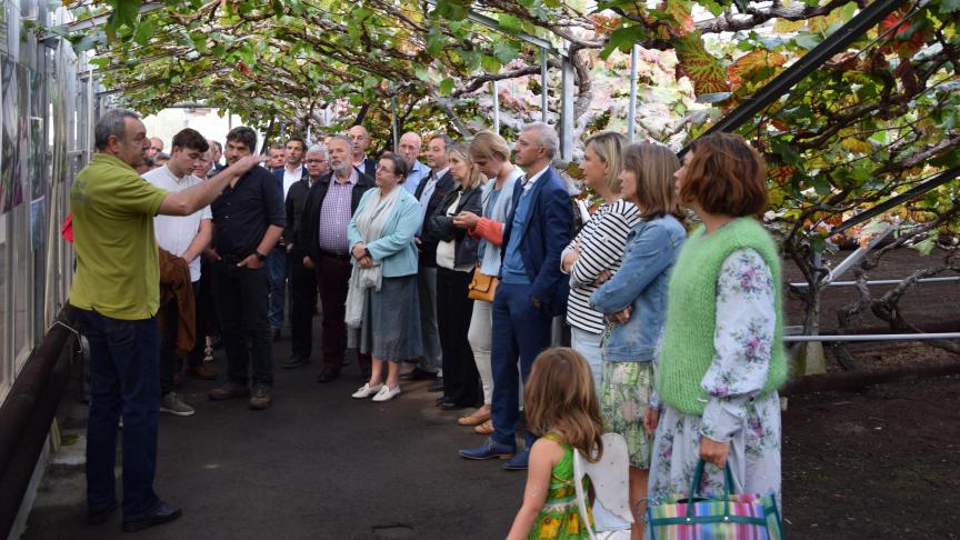 Volgens organisator Boerenbond waren de 45 deelnemende bedrijven goed voor 45.000 bezoekers op de Dag van de Landbouw.