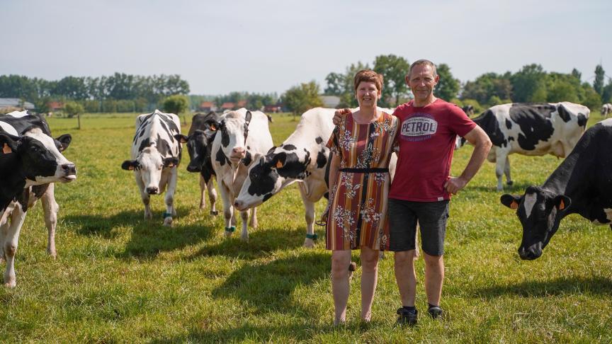 Dirk en zijn vrouw zetten het welzijn van hun dieren op de eerste plaats, en daar hoort verminderd antibioticagebruik zeker bij.