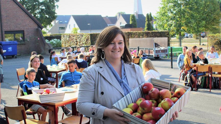 Europarlementslid Cindy Franssen hoopt dat het Europese programma ‘Fruit, groenten en melk op school’ zal verlengd worden.