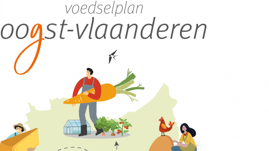 Met ‘Oogst-Vlaanderen’ wil de provincie Oost-vlaanderen de lokale en duurzame voedselstrategieën en -systemen stimuleren.