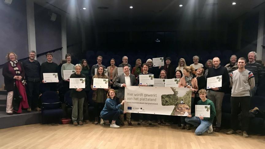 12 plattelandsprojecten kregen samen zo
