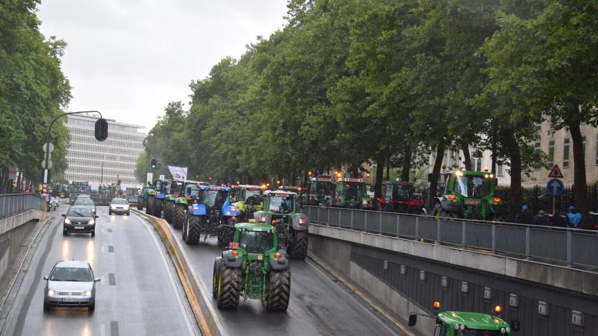Op vrijdag 3 maart zullen land- en tuinbouwers uit heel Vlaanderen met hun tractoren afzakken naar Brussel.