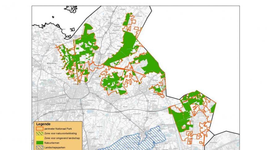 De kandidatuur ‘Taxandria’ is een grensoverschrijdend dossier gelegen in de Turnhoutse Kempen en het aansluitende grensgebied.