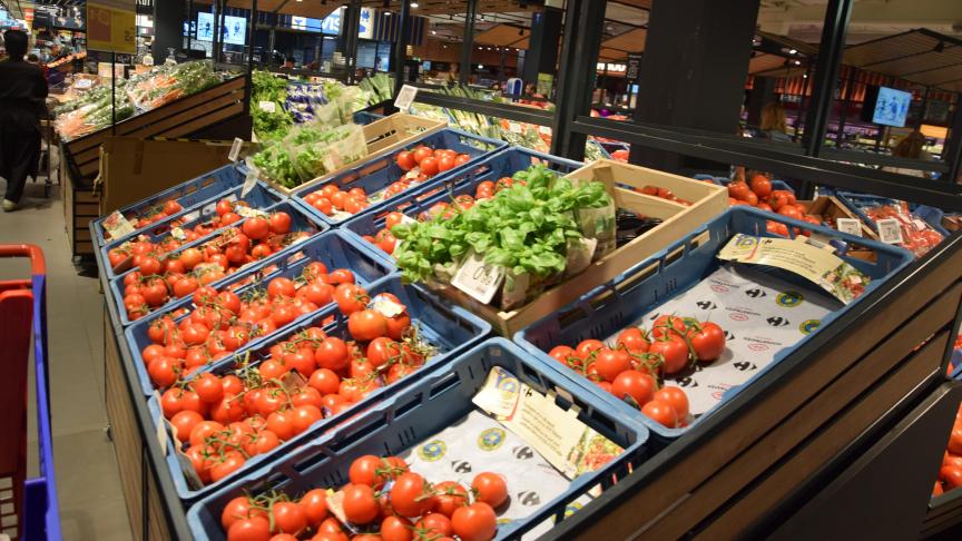 In 2022daalde het volume van de verkochte goederen doordat meer mensen over de grens gingen winkelen.