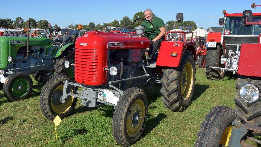 De winnaar van de BOTA, Paul Hove met zijn Steyr 185a.