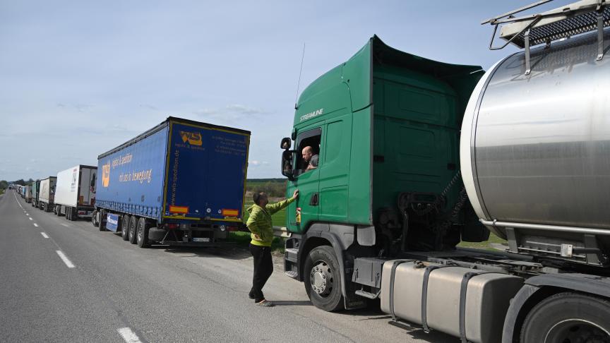 Poolse boeren hebben hun blokkade aan de grens met Oekraïne opnieuw opgeschort.