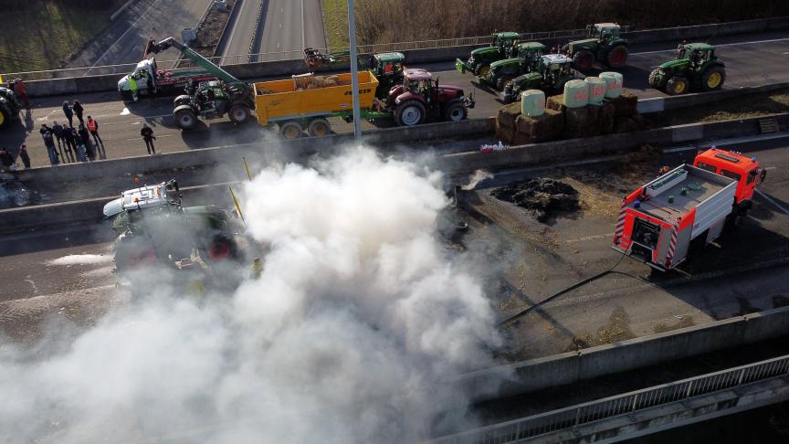 Fian ondersteunt de protestacties van landbouwers in Europa en België.