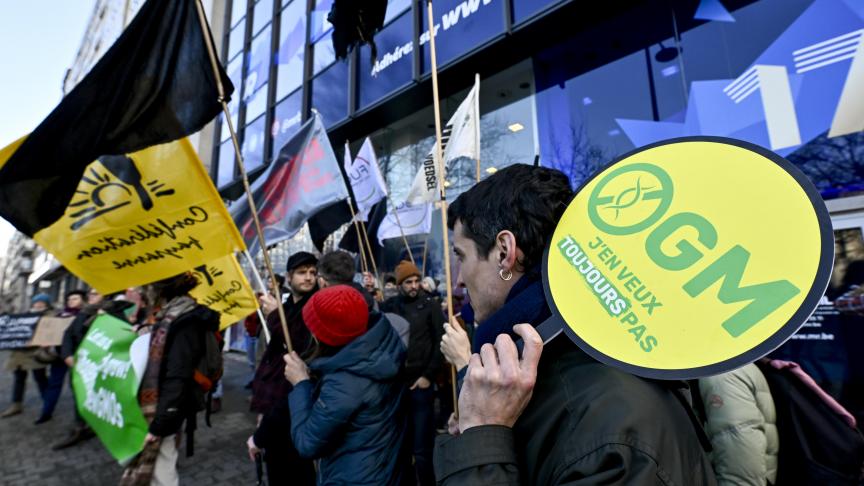 Boerenforum protesteerde in januari nog tegen een versoepeling van de Europese GGO- en NGT-regelgeving.