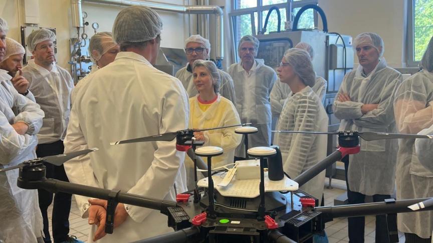 Vertegenwoordigers van 21 Europese voedselagentschappen brachten op 7 juni een bezoek aan het Instituut voor Landbouw-, Visserij- en Voedingsonderzoek (ILVO) in Melle.
