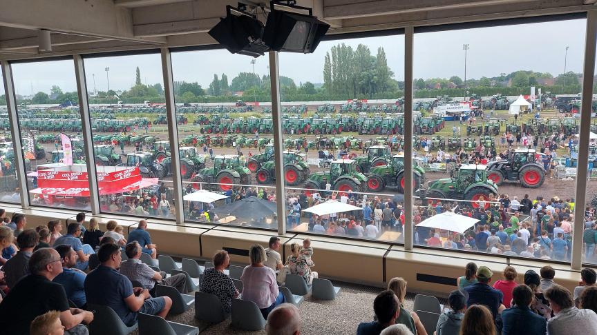 Zo’n 700 Fendt tractoren en 4.500 bezoekers daagden op tijdens het Fendt Treffen.