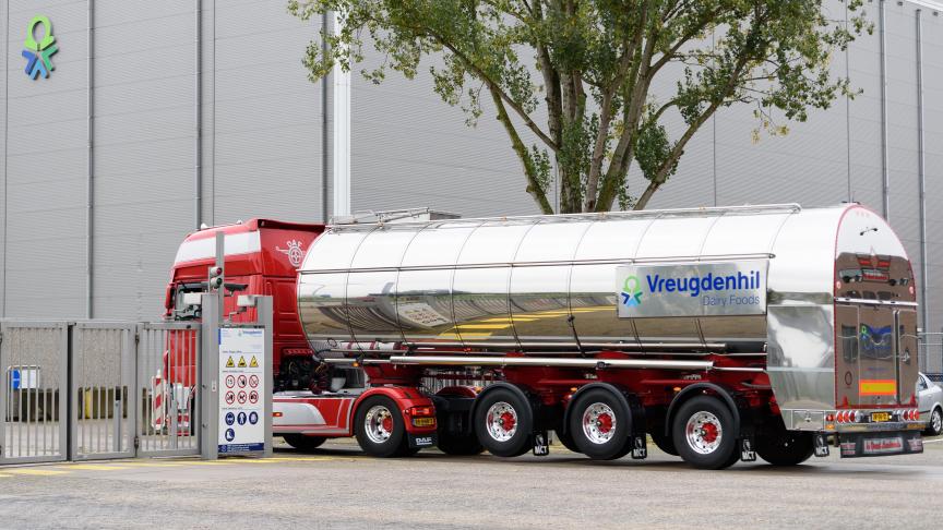 De melkprijs van Vreugdenhil stijgt verder door.