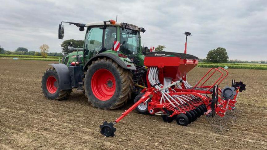 De Satio is een nieuwe generatie pneumatische zaaimachines van Kverneland.