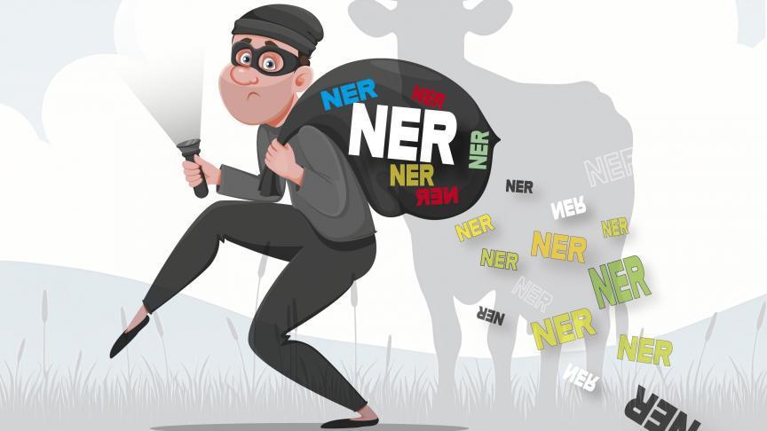 De vzw Verenigde Veehouders raadt aan om aangifte van de NER-diefstal te doen bij de politie.