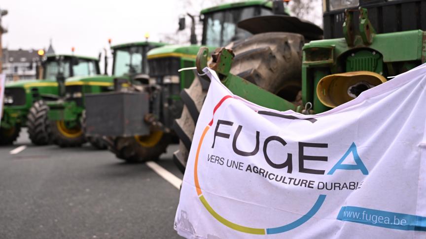 Fugea plant een betoging voor maatregelen tegen het blauwtongvirus.