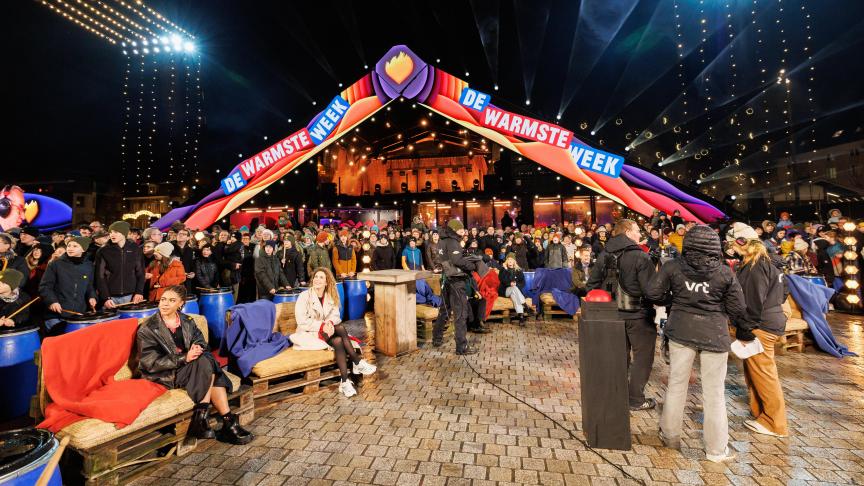 De slotshow van De Warmste Week 2023.